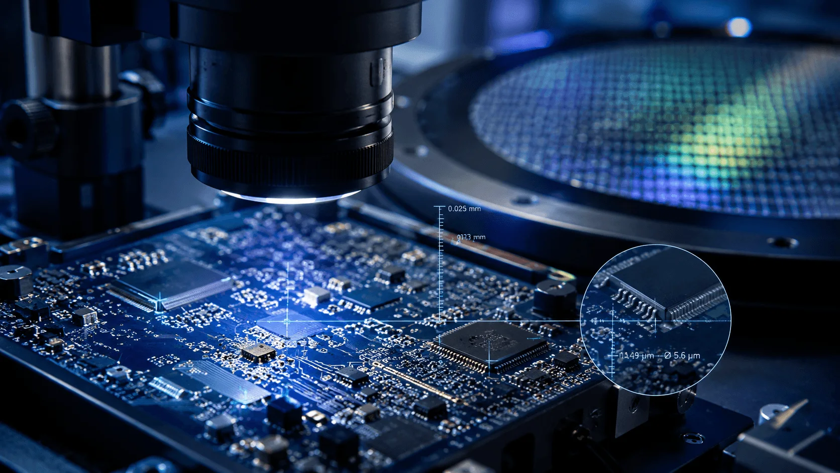 PCB electronics measurement application